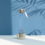 زجاجة بلاستيكية إضافية 1 لتر – قاعدة ستانلس ستيل – ألوان متعددة