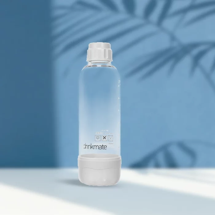 ⁦زجاجة بلاستيكية 1 لتر – متنوعة الألوان توافق كامل مع جهاز صنع المشروبات الغازية⁩ - الصورة ⁦1⁩