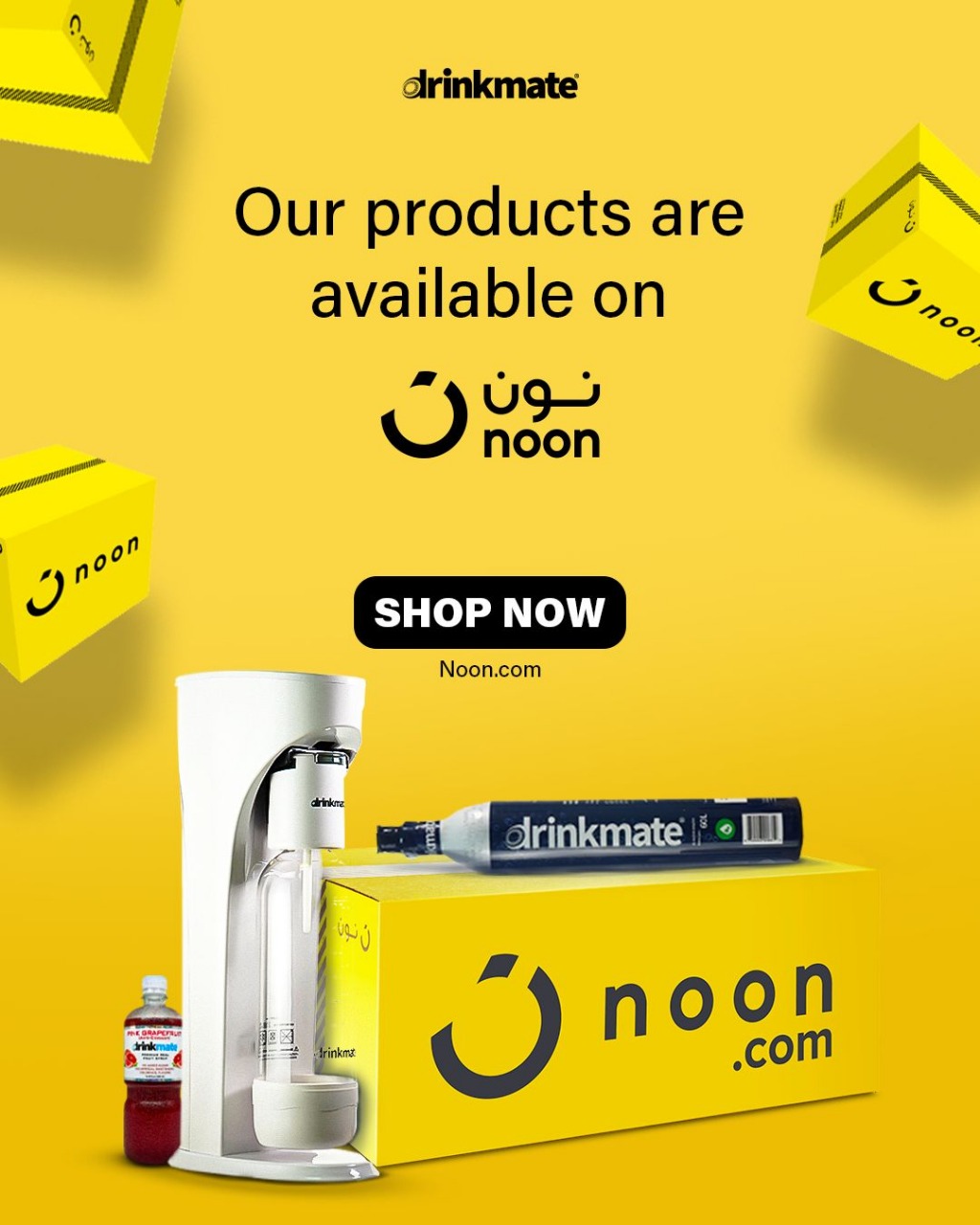 Drinkmate Noon product display